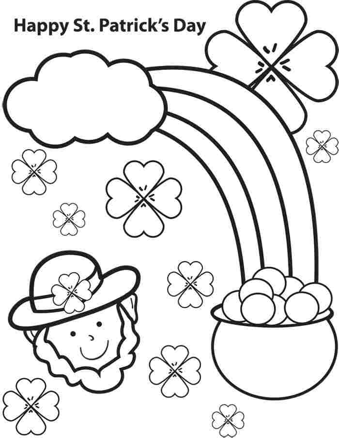 Coloriage à imprimer Saint Patrick #192884 de la série Fêtes et Célébrations, gratuit pour enfants et adultes