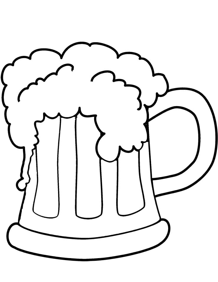 Dessin à colorier Saint Patrick #192888 issu de la collection Fêtes et Célébrations, prêt à imprimer