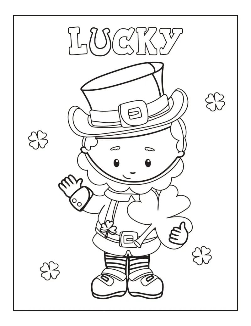 Coloriage gratuit Saint Patrick #192900 de la collection Fêtes et Célébrations à imprimer