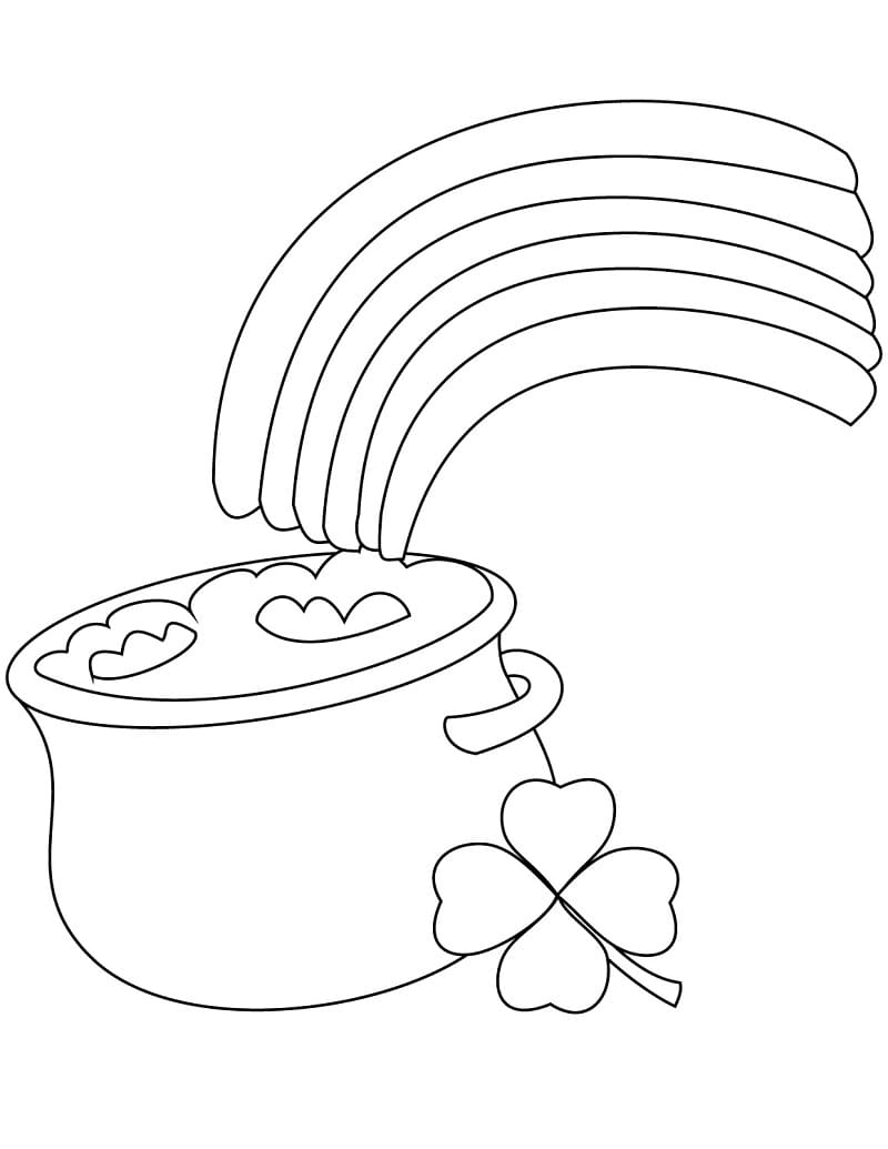 Coloriage gratuit pour enfants et adultes Saint Patrick #192917, collection Fêtes et Célébrations