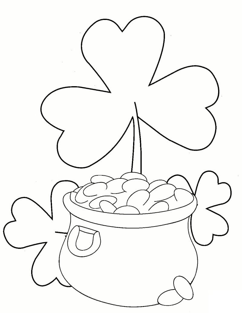 Coloriage gratuit Saint Patrick #192919 de la collection Fêtes et Célébrations à imprimer