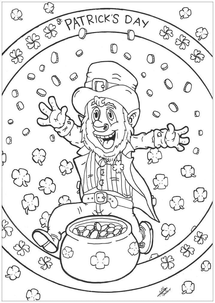 Coloriage gratuit Saint Patrick #192921 de la collection Fêtes et Célébrations à imprimer Coloriage gratuit Saint Patrick #192921 de la collection Fêtes et Célébrations à imprimer
