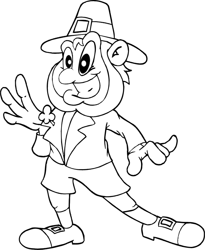 Coloriage gratuit pour enfants et adultes Saint Patrick #57855, collection Fêtes et Célébrations