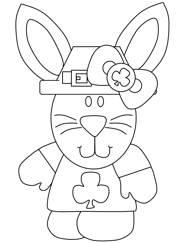 Coloriage gratuit Saint Patrick #57877 de la collection Fêtes et Célébrations à imprimer