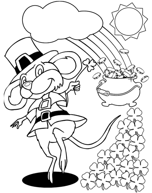 Coloriage Saint Patrick #57887 à imprimer gratuitement, extrait de la collection Fêtes et Célébrations