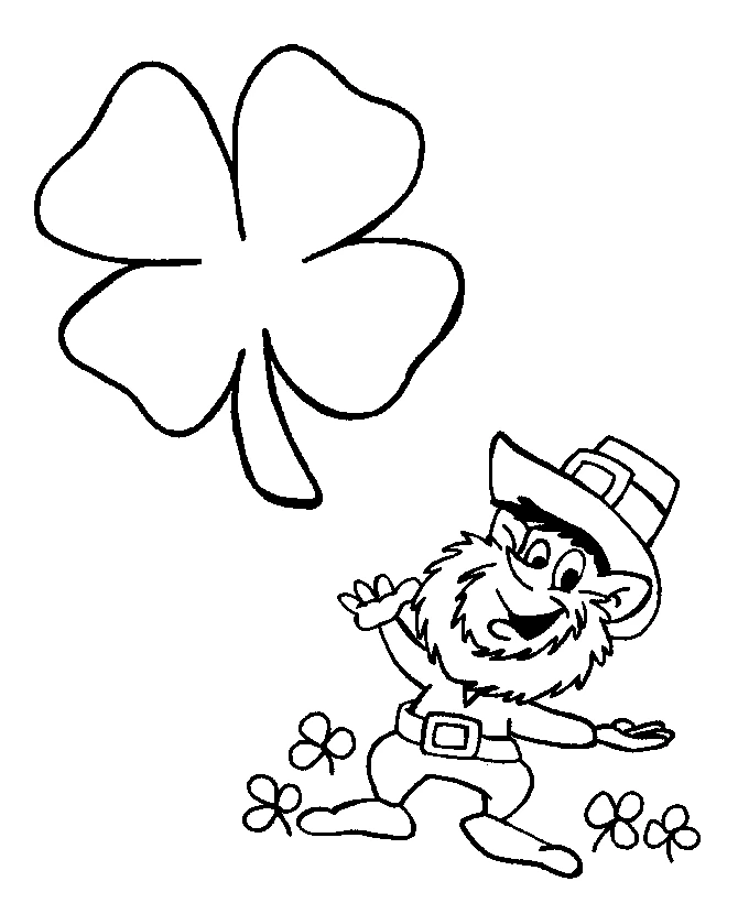 Coloriage gratuit Saint Patrick #57966 de la collection Fêtes et Célébrations à imprimer