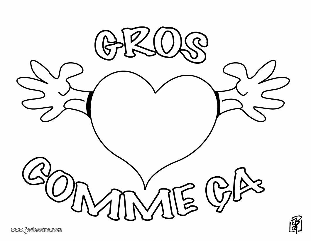 Dessin à colorier: Saint Valentin (Fêtes et Célébrations) #54015 - Coloriages à Imprimer Gratuits