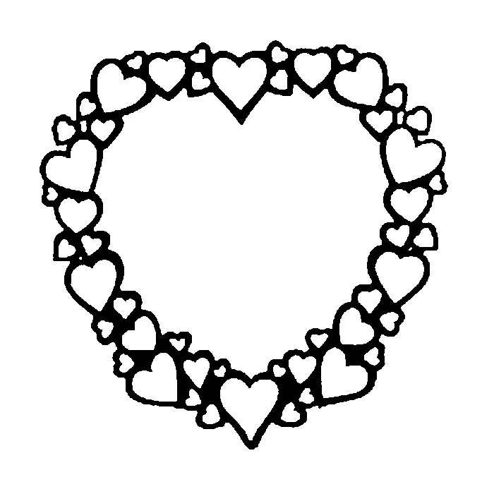 Coloriage gratuit Saint Valentin #54069 de la collection Fêtes et Célébrations à imprimer