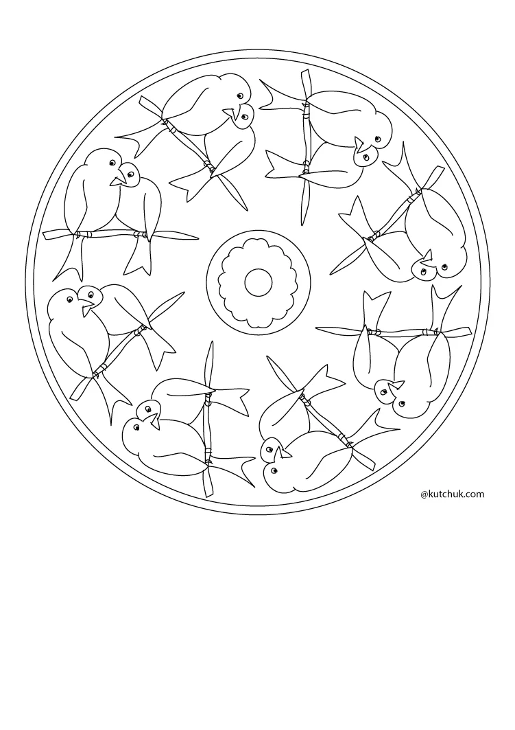 Illustration au trait Saint Valentin #54265 de la collection Fêtes et Célébrations à colorier gratuitement