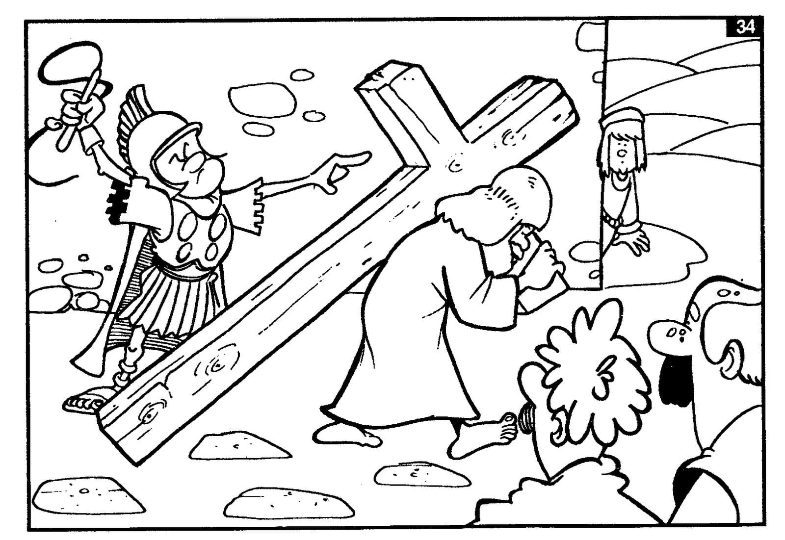 Dessin à colorier Vendredi Saint #193922 issu de la collection Fêtes et Célébrations, prêt à imprimer Dessin à colorier Vendredi Saint #193922 issu de la collection Fêtes et Célébrations, prêt à imprimer