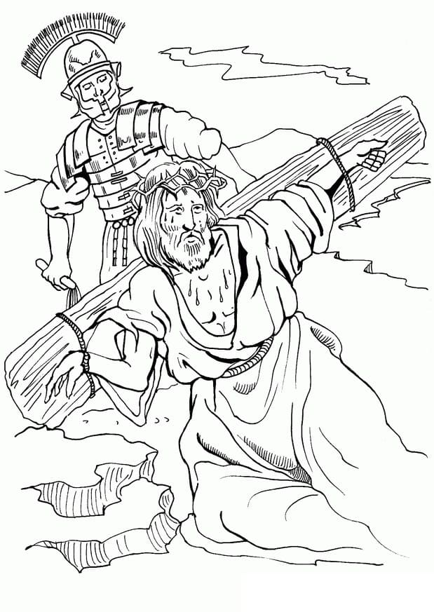 Coloriage gratuit Vendredi Saint #193933 de la collection Fêtes et Célébrations à imprimer Coloriage gratuit Vendredi Saint #193933 de la collection Fêtes et Célébrations à imprimer