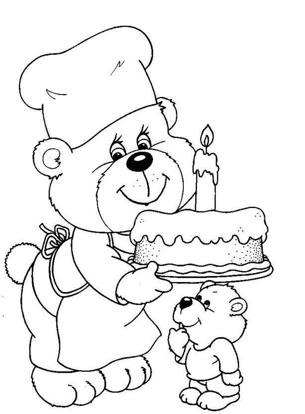 Dessin à colorier: Anniversaire (Fêtes et Occasions spéciales) #57097 - Coloriages à Imprimer Gratuits