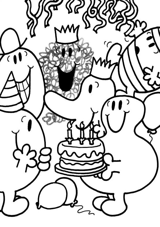 Coloriage Anniversaire Fetes Et Occasions Speciales Album De Coloriages