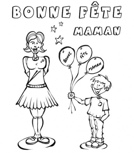 Dessin à colorier: Anniversaire (Fêtes et Occasions spéciales) #57398 - Coloriages à Imprimer Gratuits