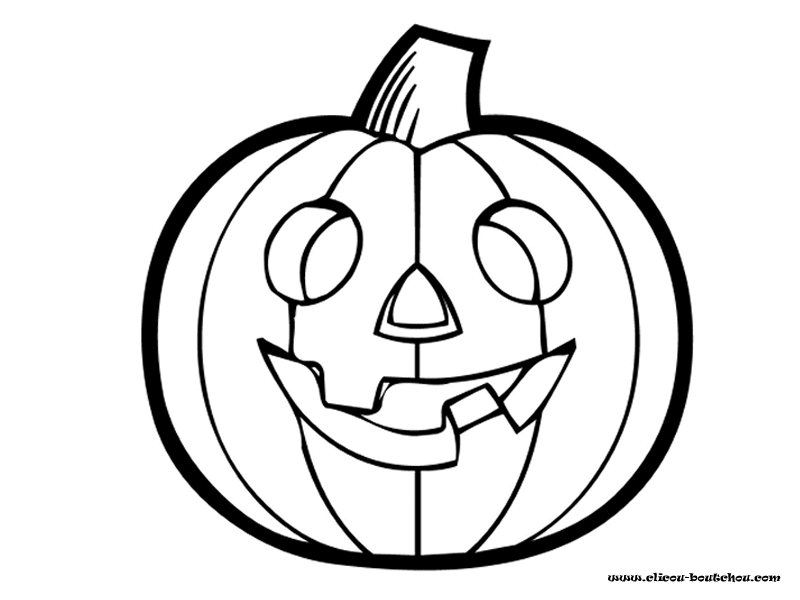 Dessin à colorier: Halloween (Fêtes et Occasions spéciales) #55162 - Coloriages à Imprimer Gratuits