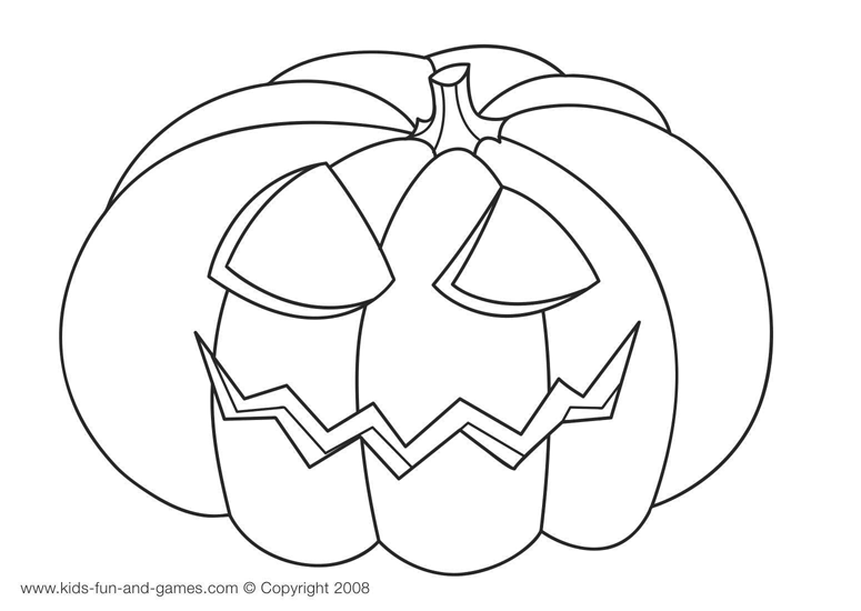 Dessin à colorier: Halloween (Fêtes et Occasions spéciales) #55166 - Coloriages à Imprimer Gratuits