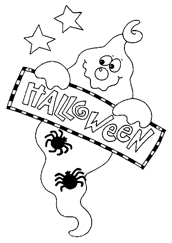 Dessin à colorier: Halloween (Fêtes et Occasions spéciales) #55197 - Coloriages à Imprimer Gratuits