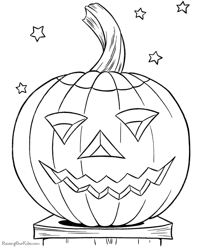 Dessin à colorier: Halloween (Fêtes et Occasions spéciales) #55199 - Coloriages à Imprimer Gratuits