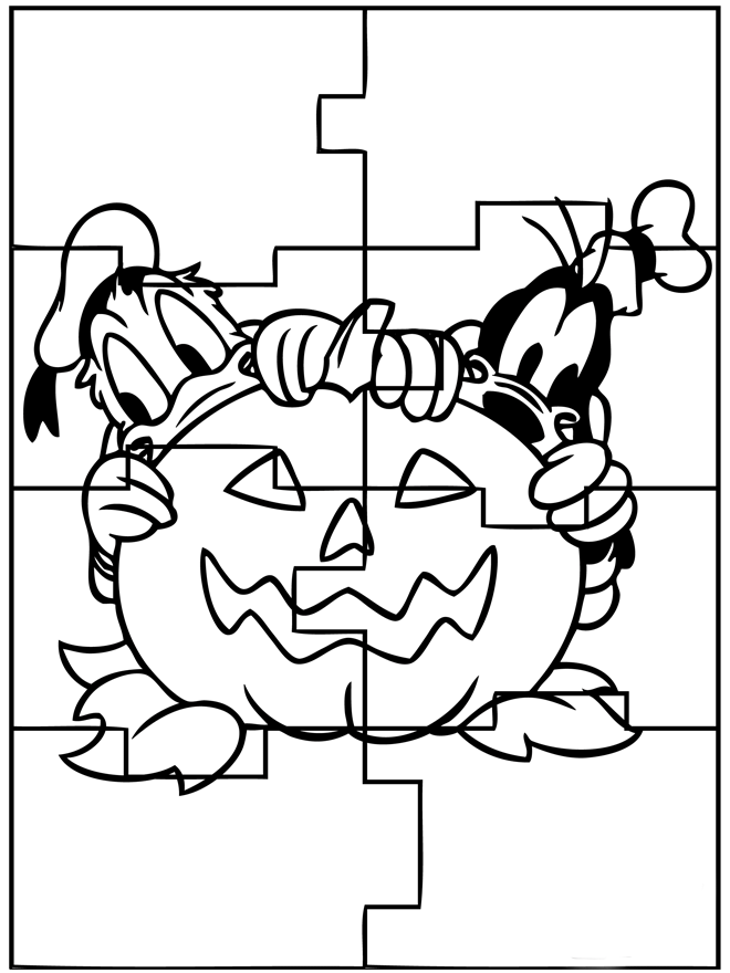 Dessin à colorier: Halloween (Fêtes et Occasions spéciales) #55250 - Coloriages à Imprimer Gratuits
