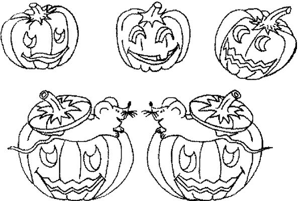 Dessin à colorier: Halloween (Fêtes et Occasions spéciales) #55297 - Coloriages à Imprimer Gratuits