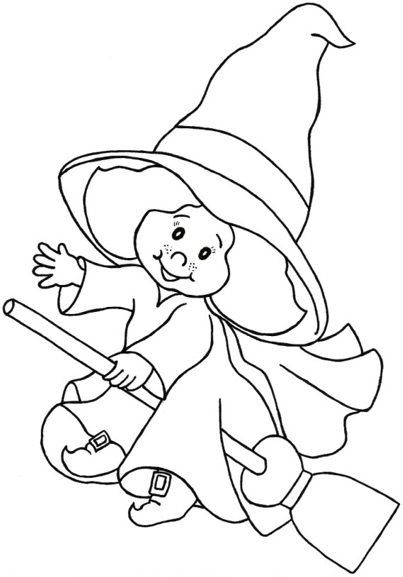Dessin à colorier: Halloween (Fêtes et Occasions spéciales) #55316 - Coloriages à Imprimer Gratuits