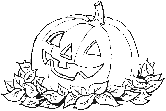 Dessin à colorier: Halloween (Fêtes et Occasions spéciales) #55317 - Coloriages à Imprimer Gratuits