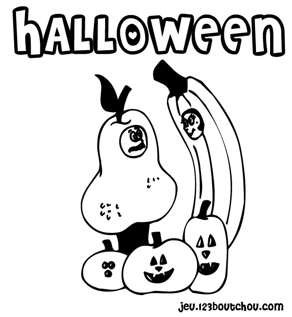 Dessin à colorier: Halloween (Fêtes et Occasions spéciales) #55382 - Coloriages à Imprimer Gratuits