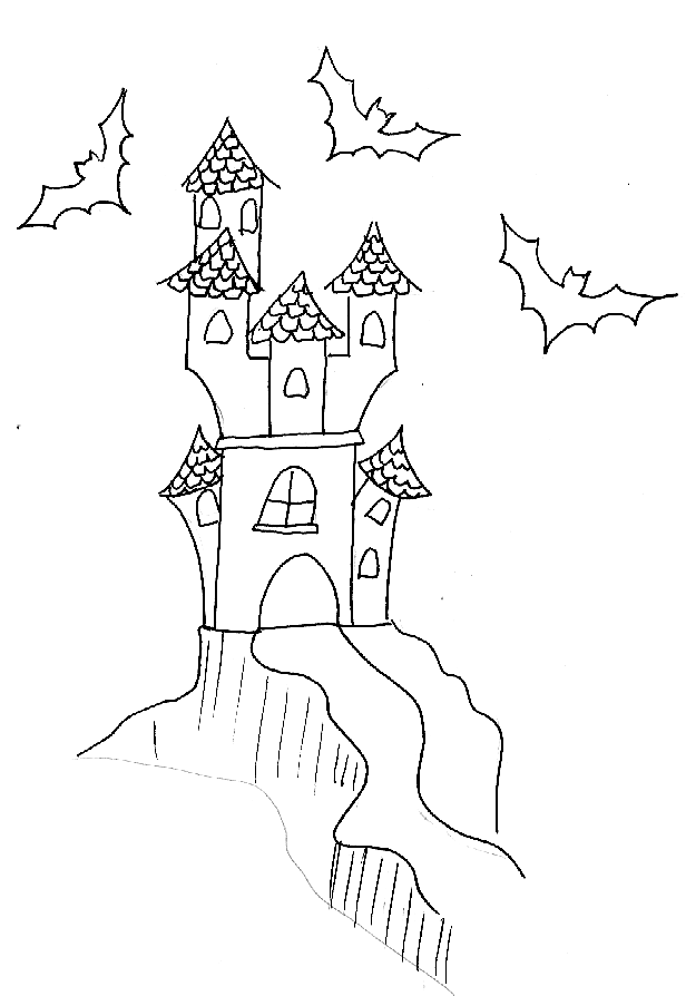 Dessin à colorier: Halloween (Fêtes et Occasions spéciales) #55392 - Coloriages à Imprimer Gratuits