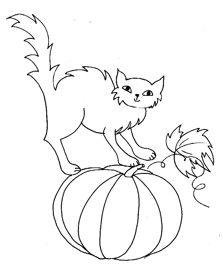 Dessin à colorier: Halloween (Fêtes et Occasions spéciales) #55405 - Coloriages à Imprimer Gratuits