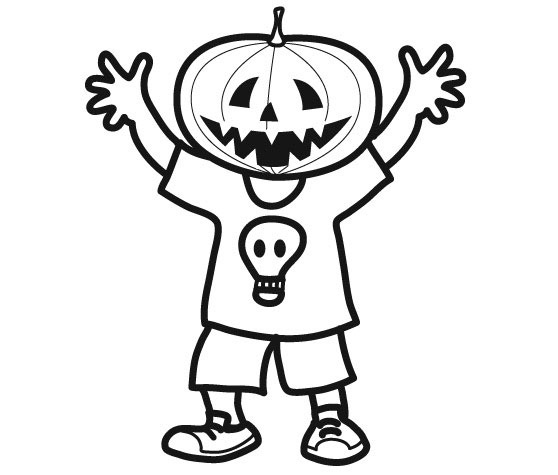 Dessin à colorier: Halloween (Fêtes et Occasions spéciales) #55479 - Coloriages à Imprimer Gratuits