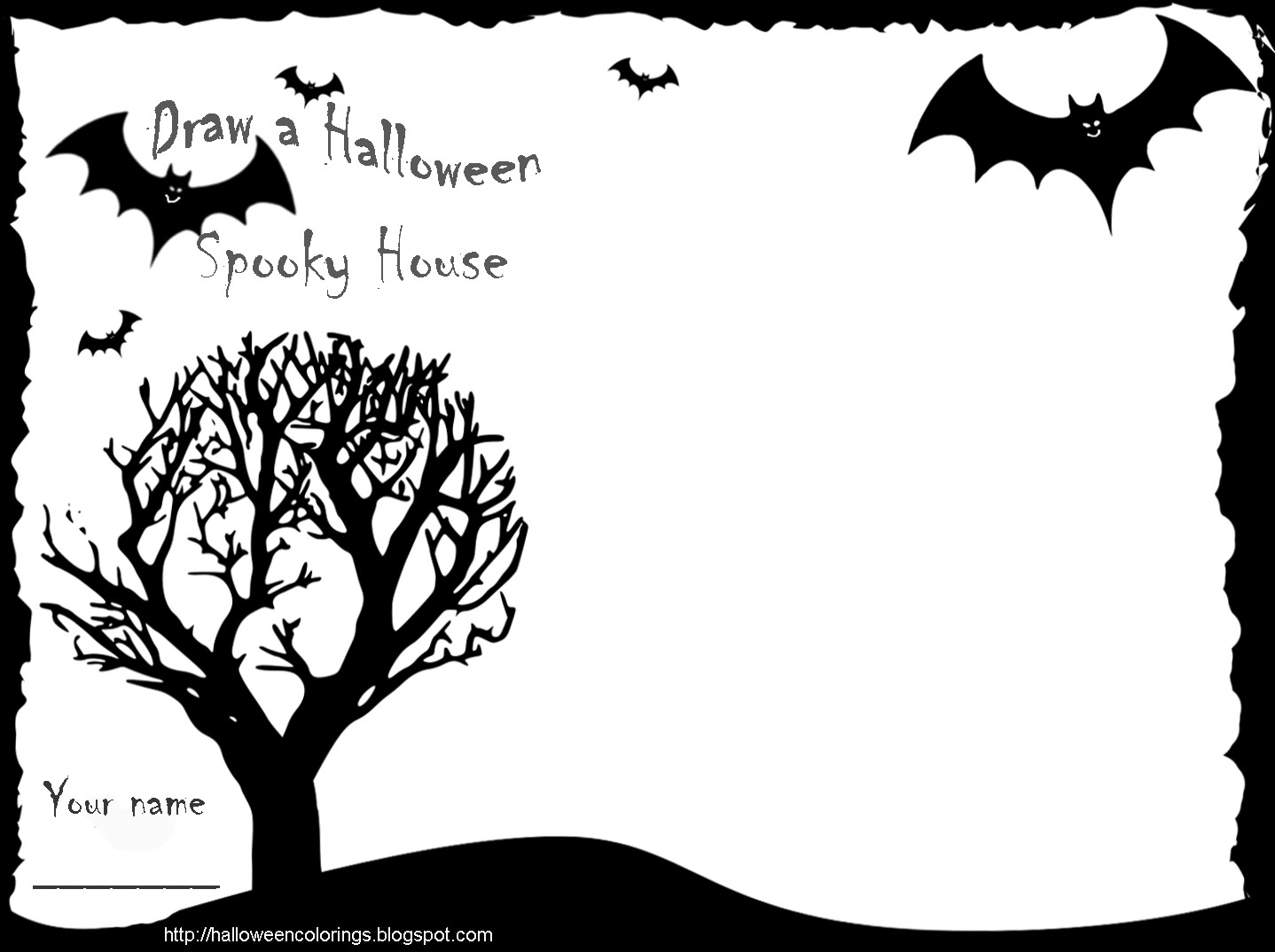 Dessin à colorier: Halloween (Fêtes et Occasions spéciales) #55515 - Coloriages à Imprimer Gratuits