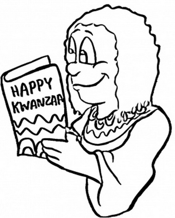 Dessin à colorier: Kwanzaa (Fêtes et Occasions spéciales) #60460 - Coloriages à Imprimer Gratuits