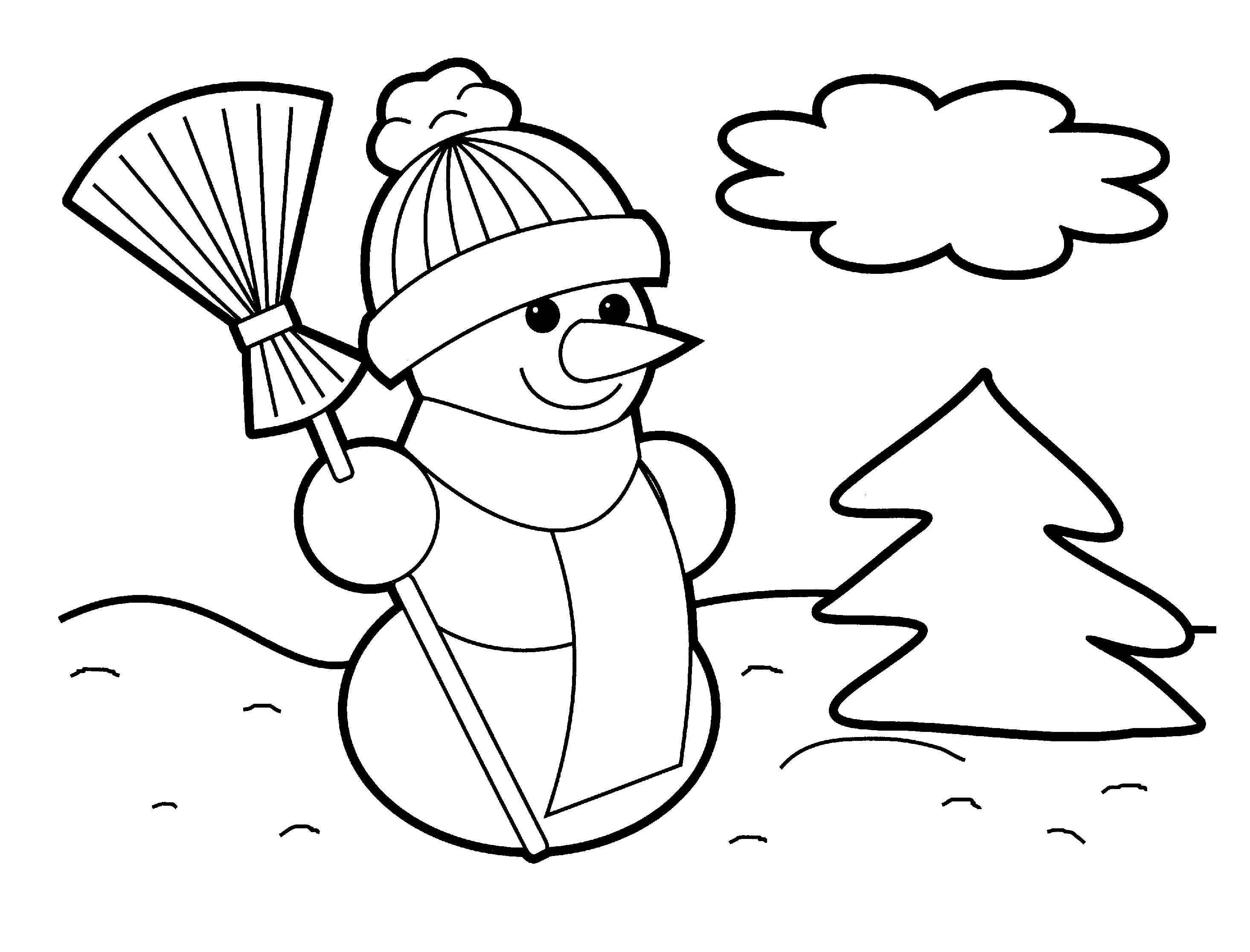 Dessin à colorier: Noël (Fêtes et Occasions spéciales) #54767 - Coloriages à Imprimer Gratuits