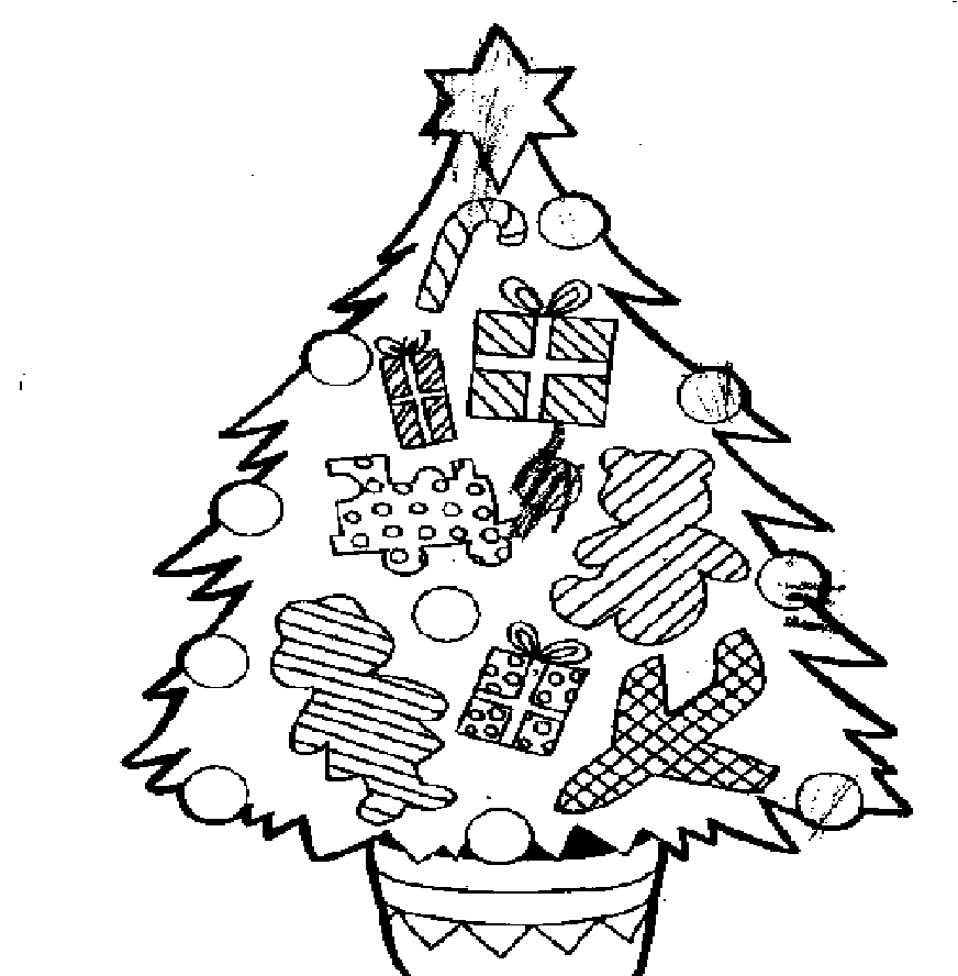 Dessin à colorier: Noël (Fêtes et Occasions spéciales) #54859 - Coloriages à Imprimer Gratuits