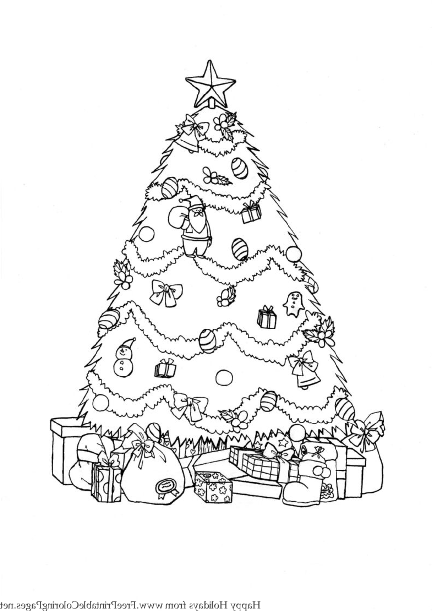 Dessin à colorier: Noël (Fêtes et Occasions spéciales) #54882 - Coloriages à Imprimer Gratuits