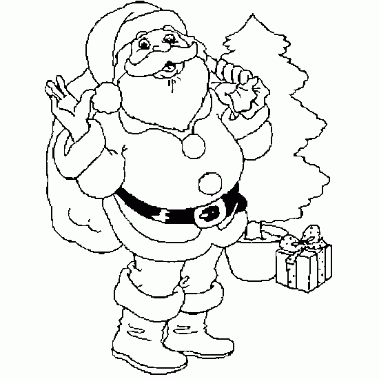 Dessin à colorier: Noël (Fêtes et Occasions spéciales) #54933 - Coloriages à Imprimer Gratuits