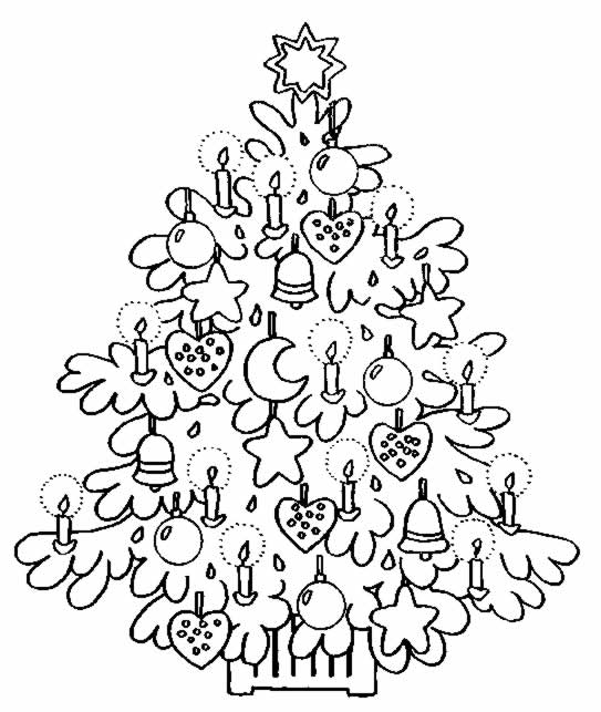 Dessin à colorier: Noël (Fêtes et Occasions spéciales) #54945 - Coloriages à Imprimer Gratuits