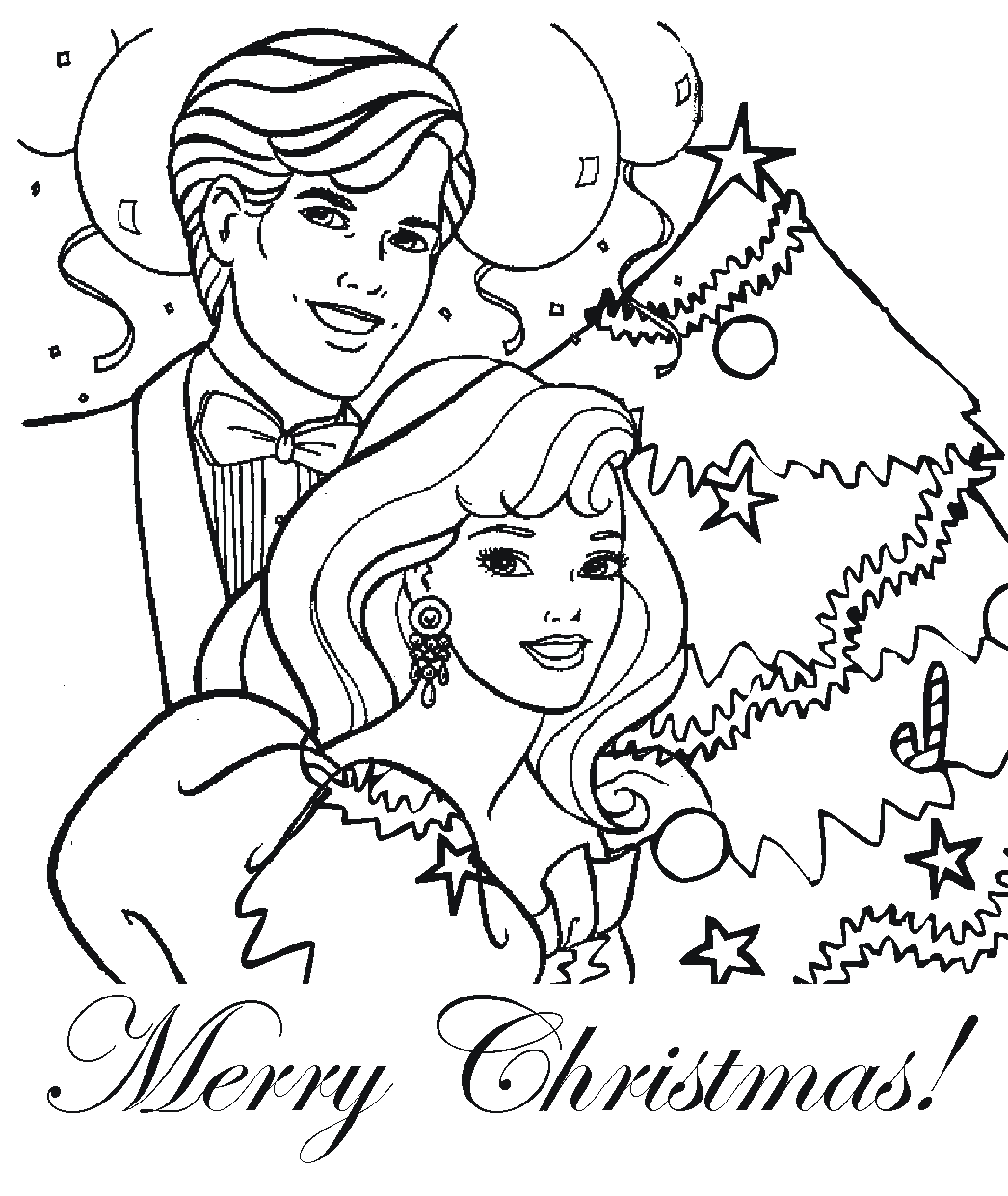 Dessin à colorier: Noël (Fêtes et Occasions spéciales) #54955 - Coloriages à Imprimer Gratuits