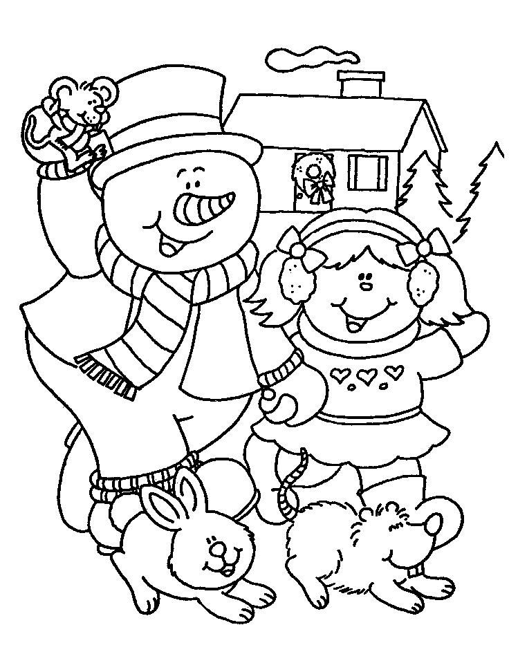 Dessin à colorier: Noël (Fêtes et Occasions spéciales) #54985 - Coloriages à Imprimer Gratuits