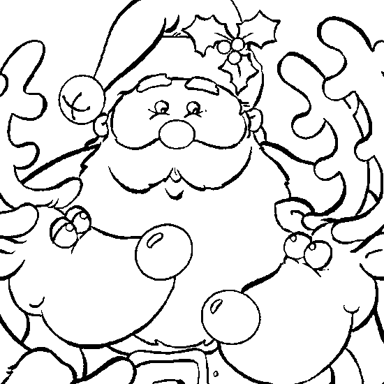 Dessin à colorier: Noël (Fêtes et Occasions spéciales) #54988 - Coloriages à Imprimer Gratuits