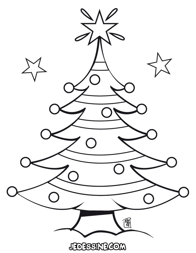 Dessin à colorier: Noël (Fêtes et Occasions spéciales) #55021 - Coloriages à Imprimer Gratuits