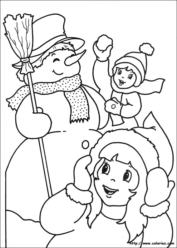 Dessin à colorier: Noël (Fêtes et Occasions spéciales) #55044 - Coloriages à Imprimer Gratuits