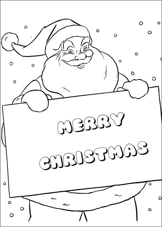 Dessin à colorier: Noël (Fêtes et Occasions spéciales) #55096 - Coloriages à Imprimer Gratuits