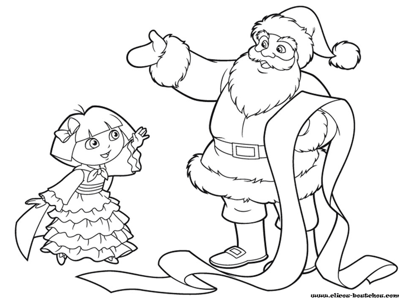 Dessin à colorier: Noël (Fêtes et Occasions spéciales) #55098 - Coloriages à Imprimer Gratuits