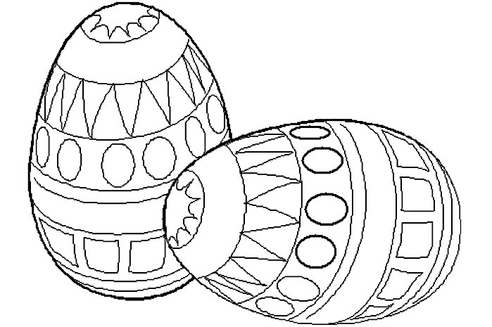 Dessin à colorier: Pâques (Fêtes et Occasions spéciales) #54447 - Coloriages à Imprimer Gratuits