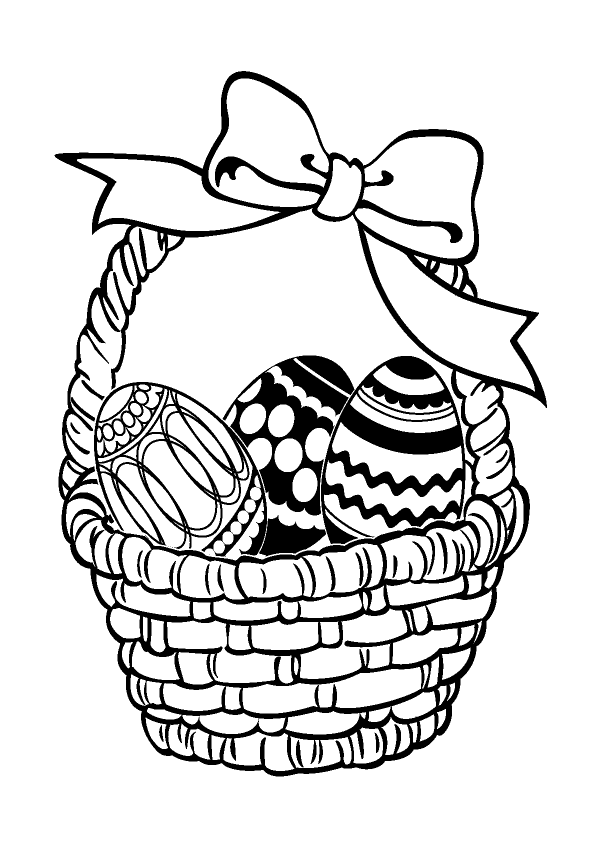 Dessin à colorier: Pâques (Fêtes et Occasions spéciales) #54565 - Coloriages à Imprimer Gratuits