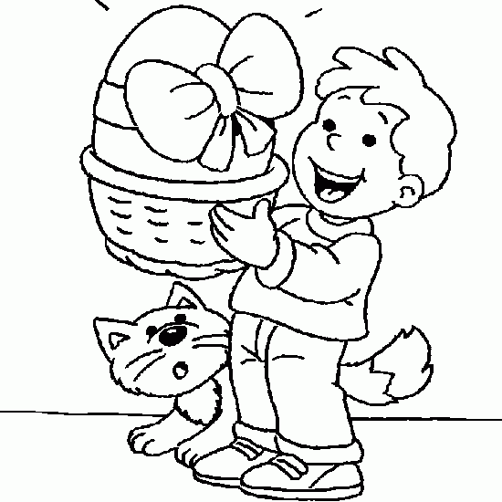 Dessin à colorier: Pâques (Fêtes et Occasions spéciales) #54589 - Coloriages à Imprimer Gratuits