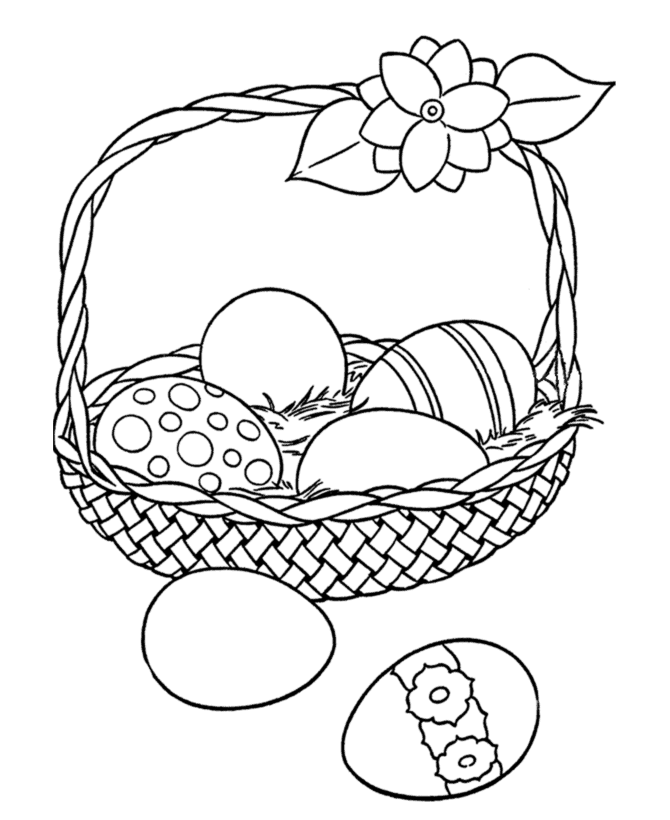 Dessin à colorier: Pâques (Fêtes et Occasions spéciales) #54592 - Coloriages à Imprimer Gratuits