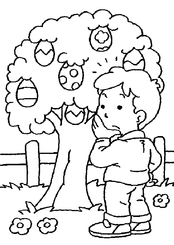 Dessin à colorier: Pâques (Fêtes et Occasions spéciales) #54626 - Coloriages à Imprimer Gratuits