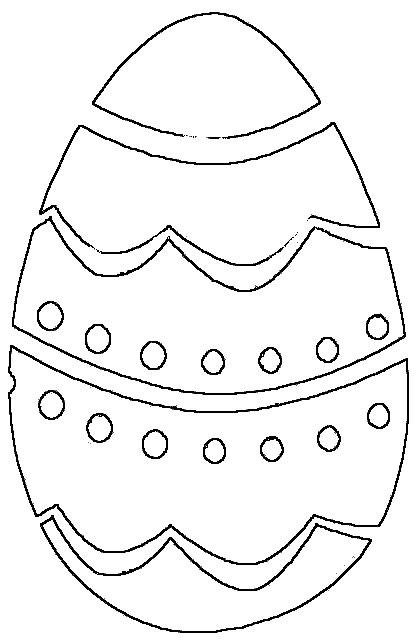 Dessin à colorier: Pâques (Fêtes et Occasions spéciales) #54690 - Coloriages à Imprimer Gratuits